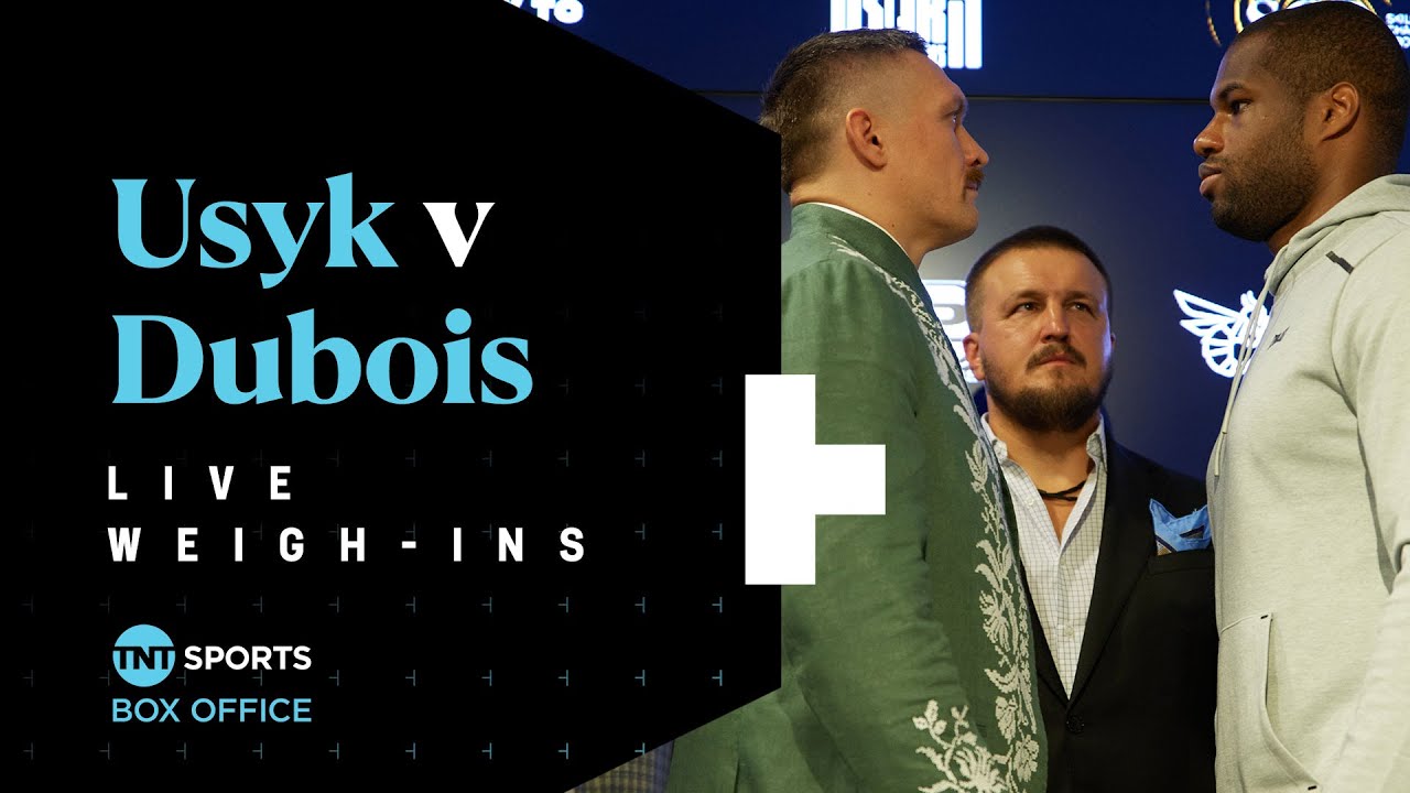 LIVE: Oleksandr Usyk v Daniel Dubois Weigh-Ins ⚖️ Final Face-Off In Poland background
