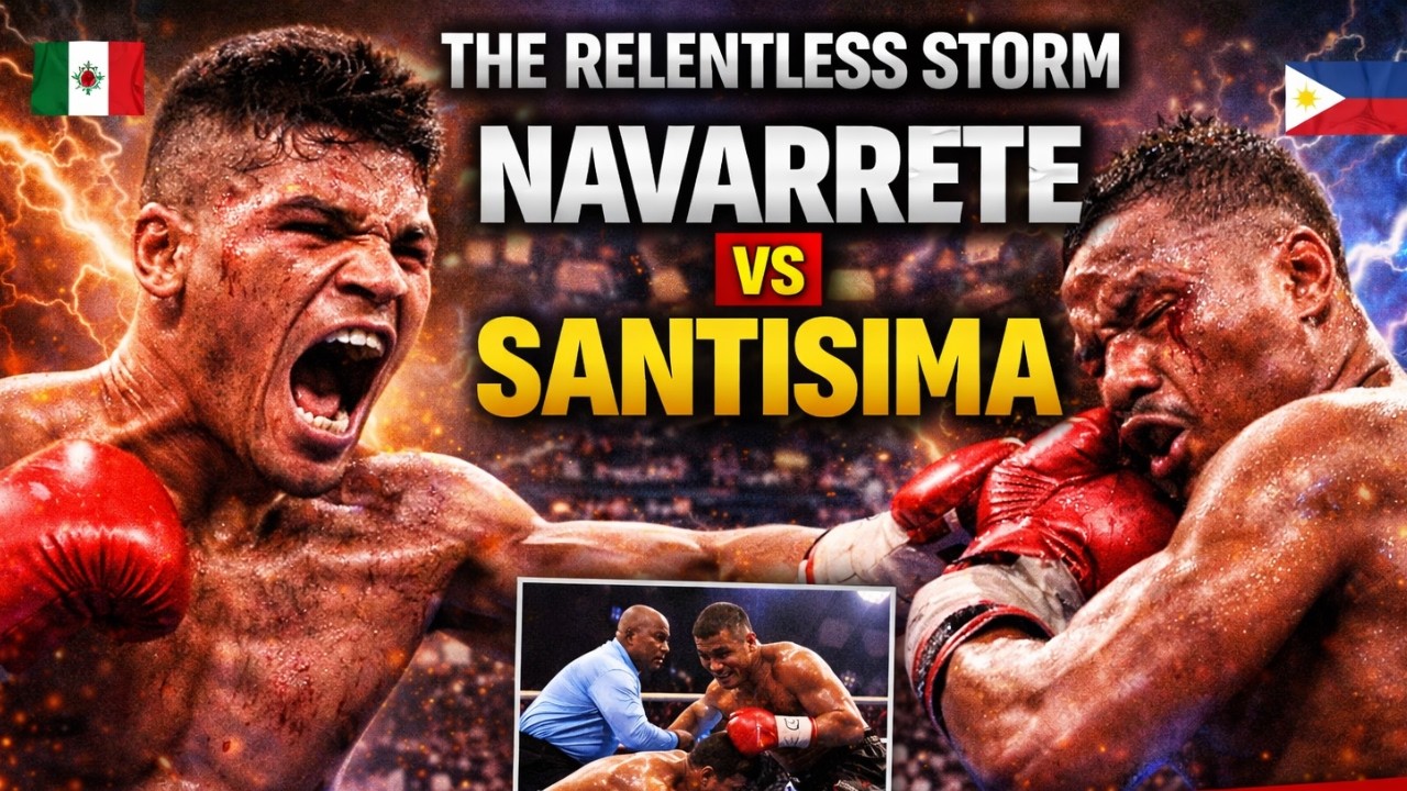 Emanuel Navarrete vs Jeo Santisima | The Relentless Storm That Ended in Round 11
