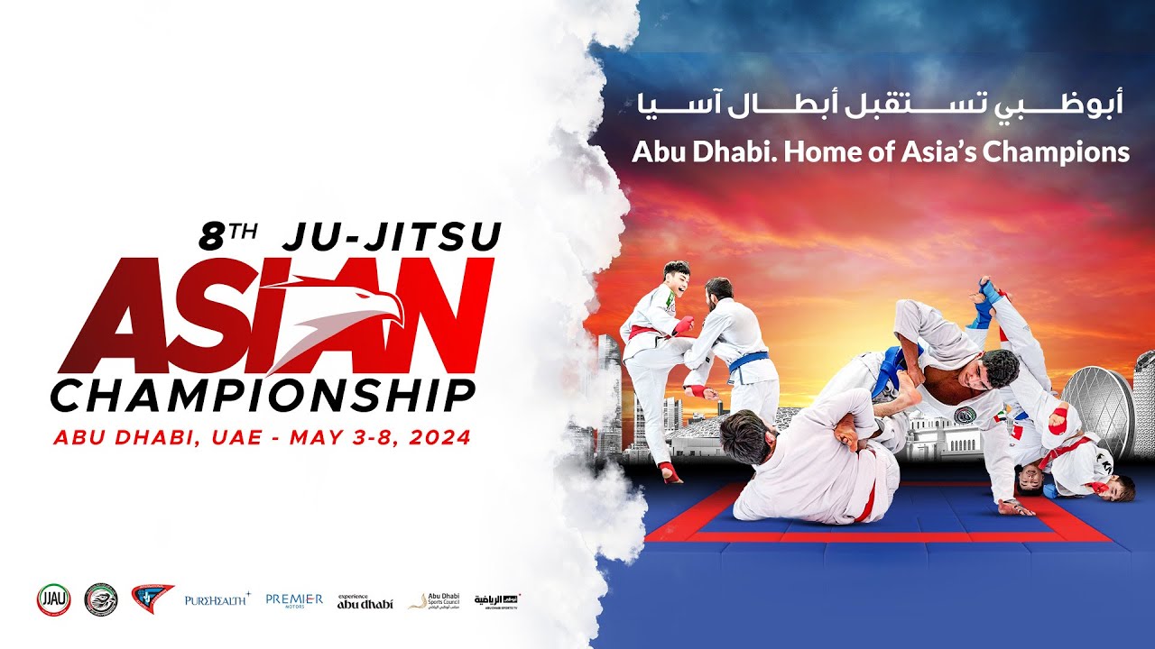 MAT 2 - DAY 5 - 8th JU JITSU ASIAN CHAMPIONSHIP 2024 background