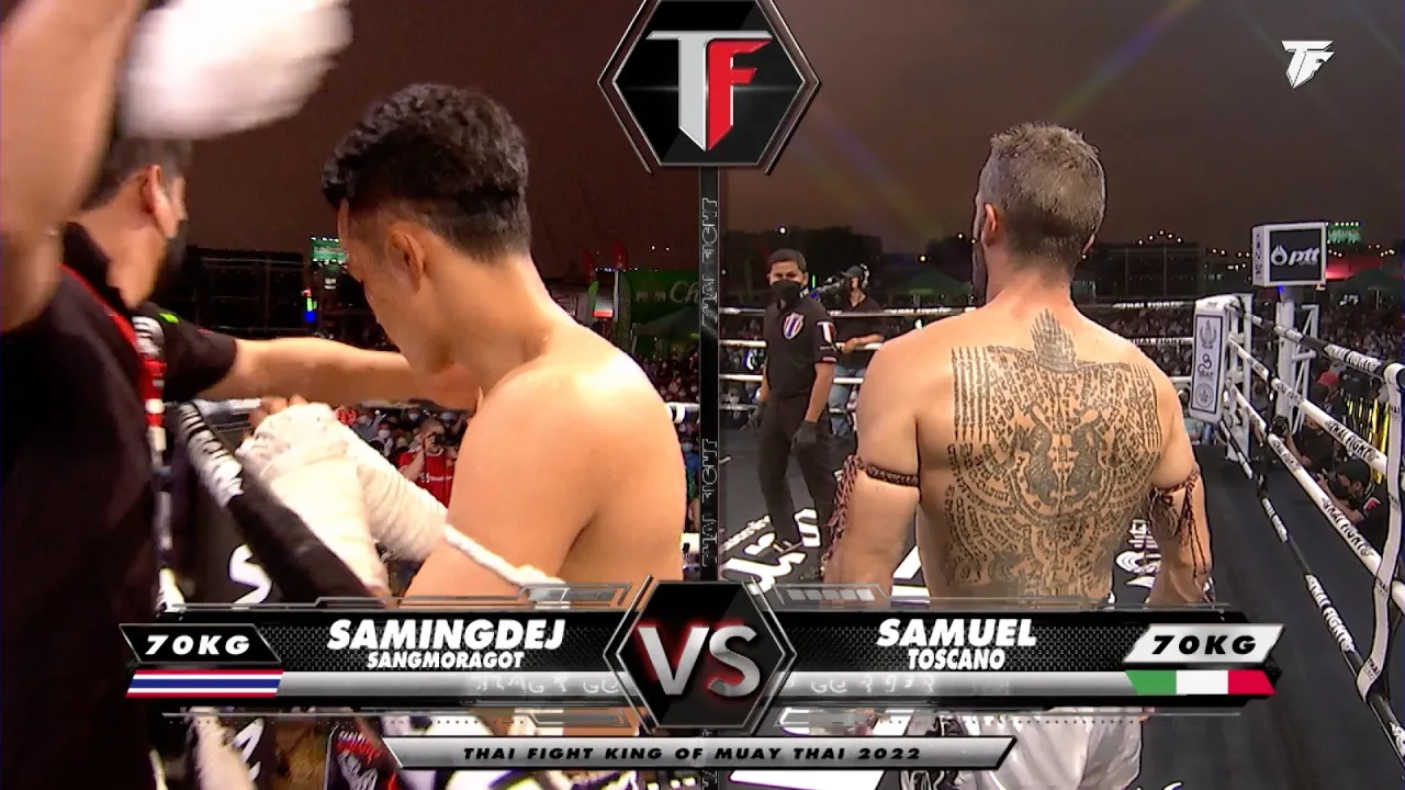 สมิงเดช แสงมรกต VS ซามูเอล ทอสคาโน่ | THAI FIGHT คาดเชือก คนรักปทุม backdrop
