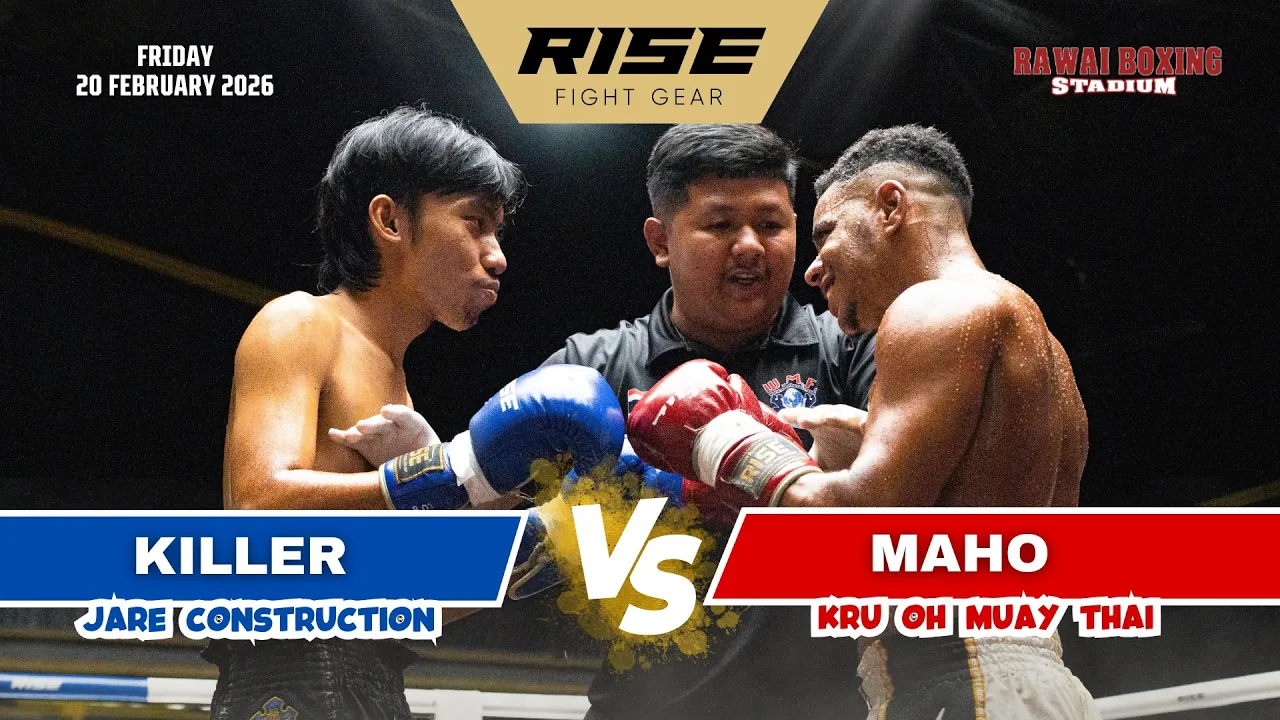 🇫🇷 France vs Thailand 🇹🇭 | MAHO (Kru Oh Muay Thai) vs KILLER (JARE  Construction)