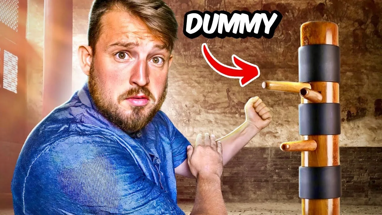 The Wing Chun Dummy is GRUELING