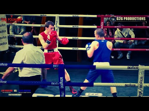 THE FOUNDRY'S THE FIRE STARTER - LEVI HADLOW vs ALFIE HORTON Amateur Boxing Fight background