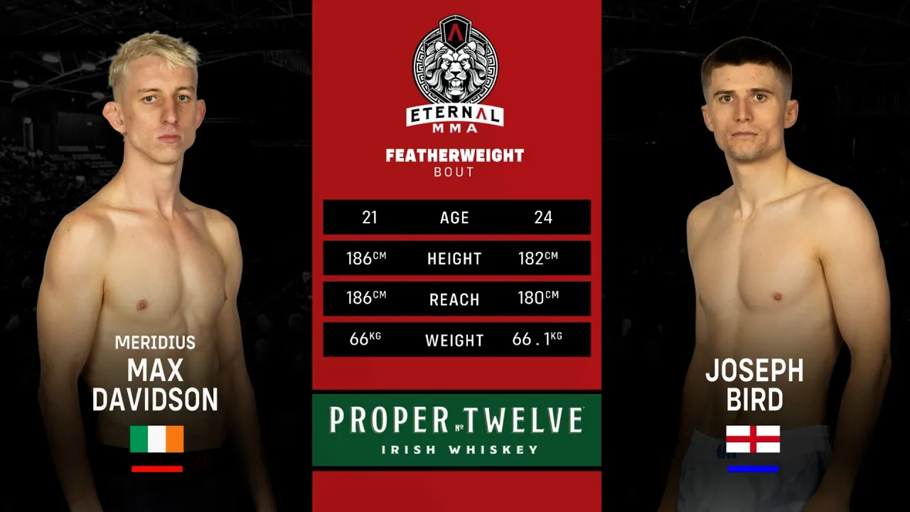 Eternal MMA 95: Max Davidson VS Joseph Bird | FULL FIGHT