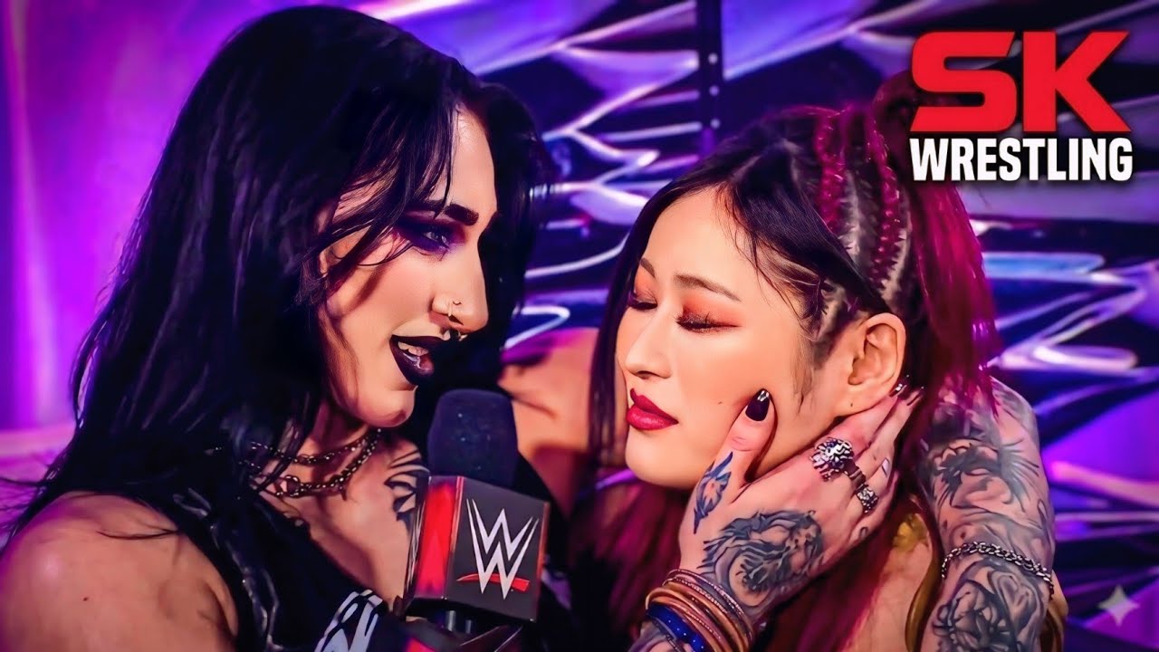 Rhea Ripley and Iya Sky #wwe #wrestlingfuture#livforever #livmorgan#wrestling 