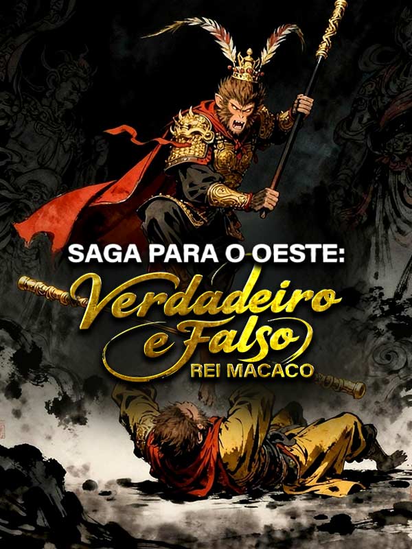 Saga para o Oeste: Verdadeiro e Falso Rei Macaco poster - similar to Twin Specters' Arrival
