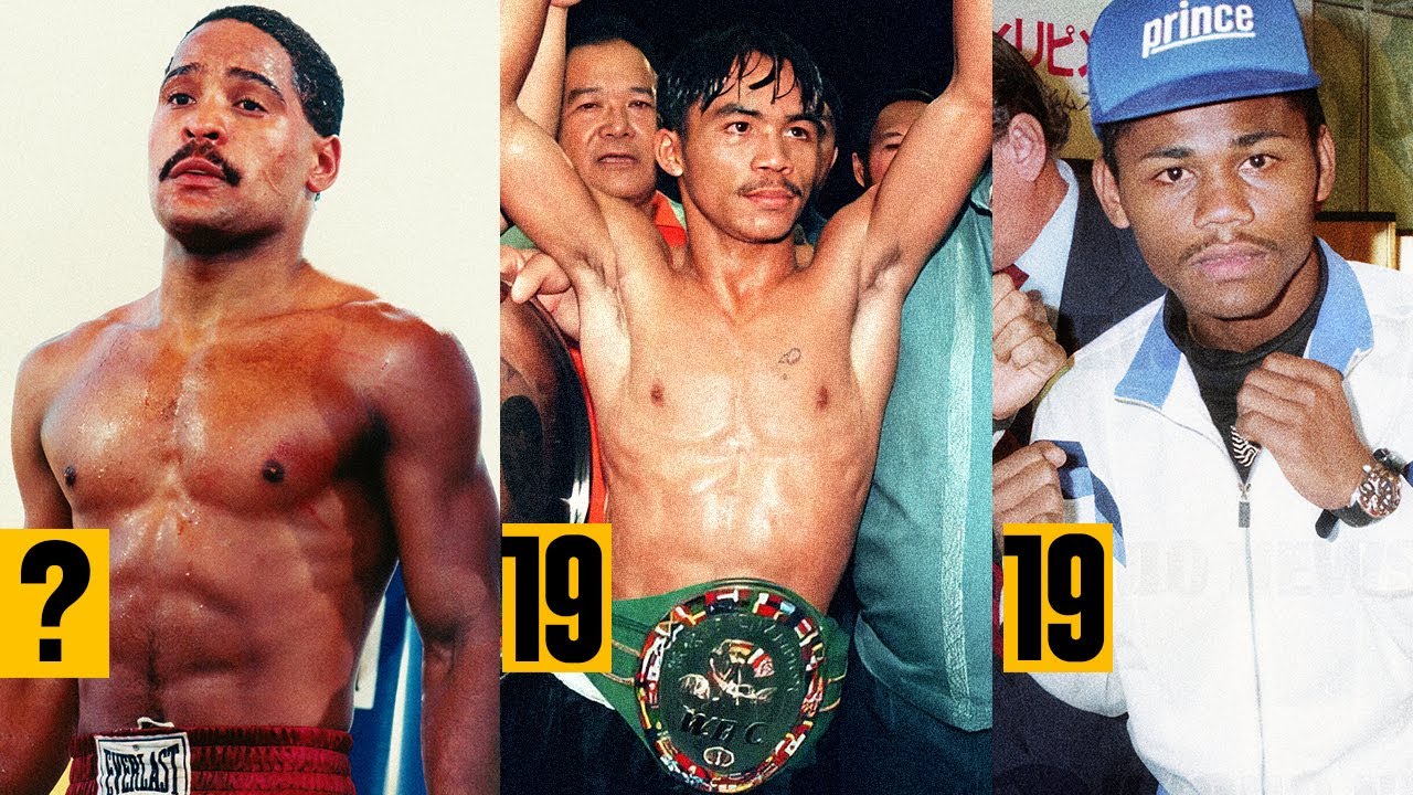 Youngest World Champs in Boxing History background