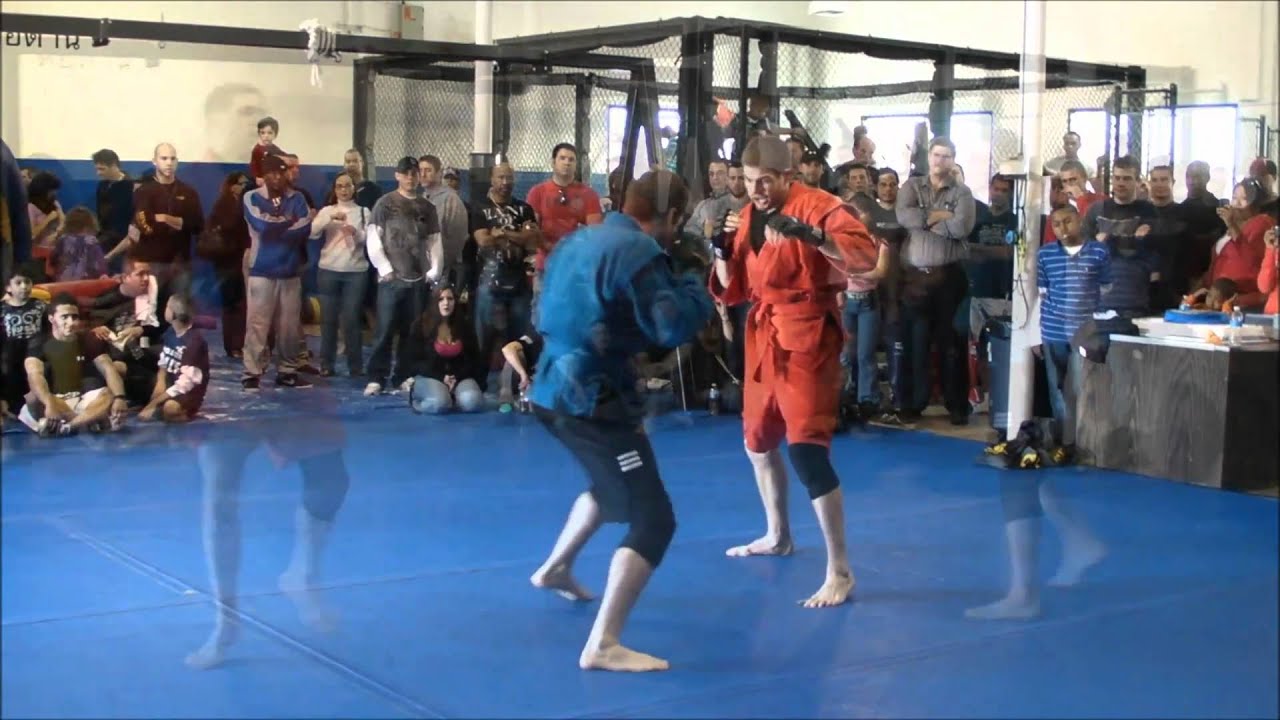 Combat Sambo Demo at Guy Mezger's Combat Sports Club 2011 background