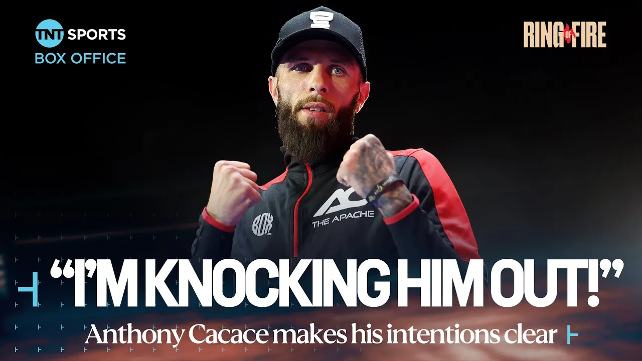 Anthony Cacace sends STERN message to Joe Cordina ahead of their clash at #RingOfFire 🇸🇦🔥