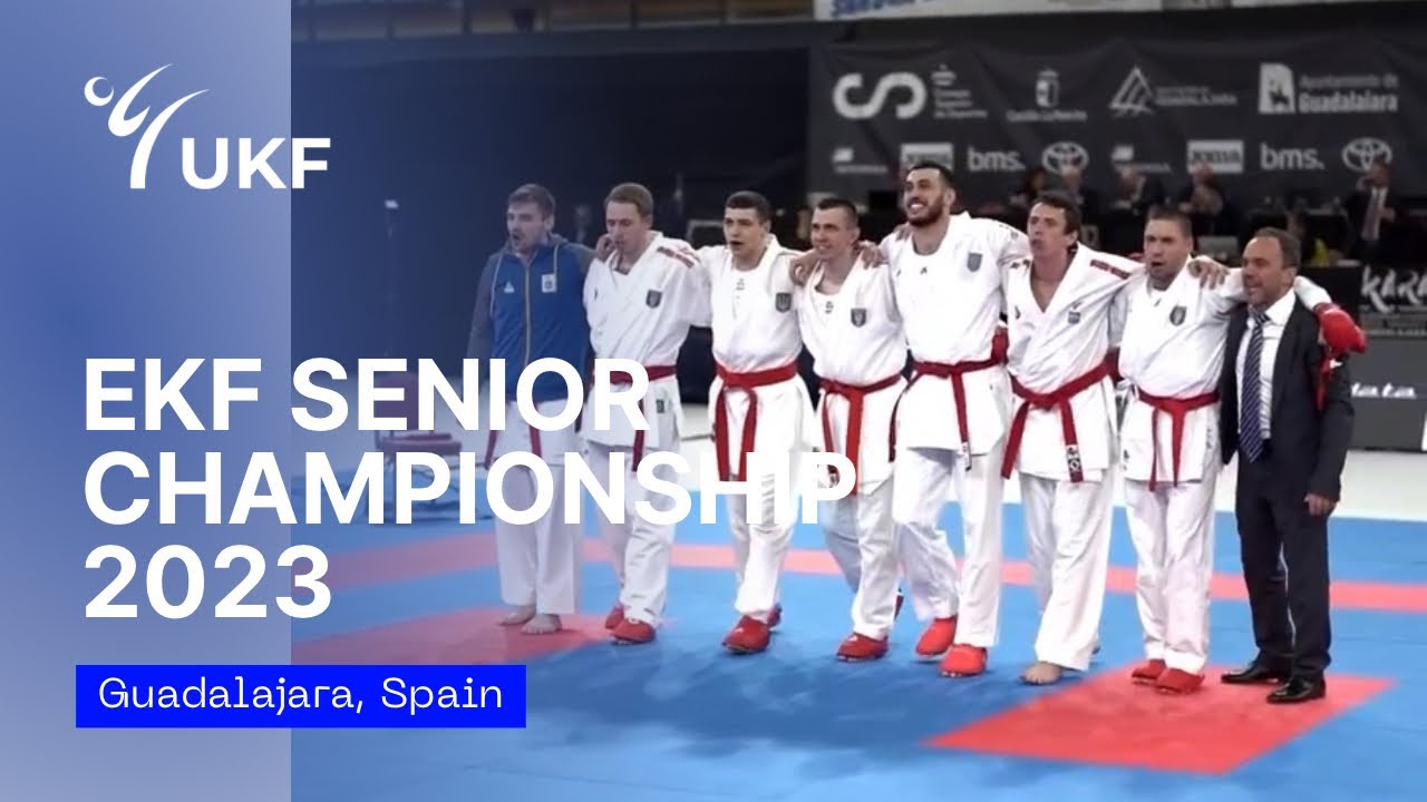 Золотий фінал чоловічої командної стінки на Чемпіонаті Європи з карате 2023 | Male team kumite