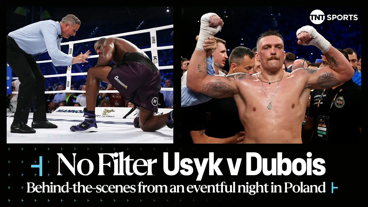 No Filter: Oleksandr Usyk v Daniel Dubois | Behind-the-scenes from an eventful night in Poland background