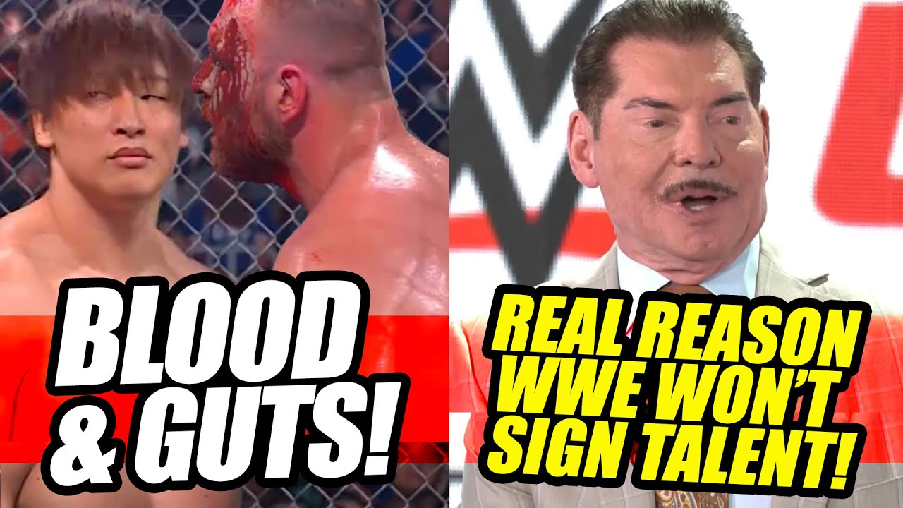 Real Reason WWE's Not Signing NEW TALENT? Kota Ibushi Debuts in Blood & Guts! AEW Dynamite Review background