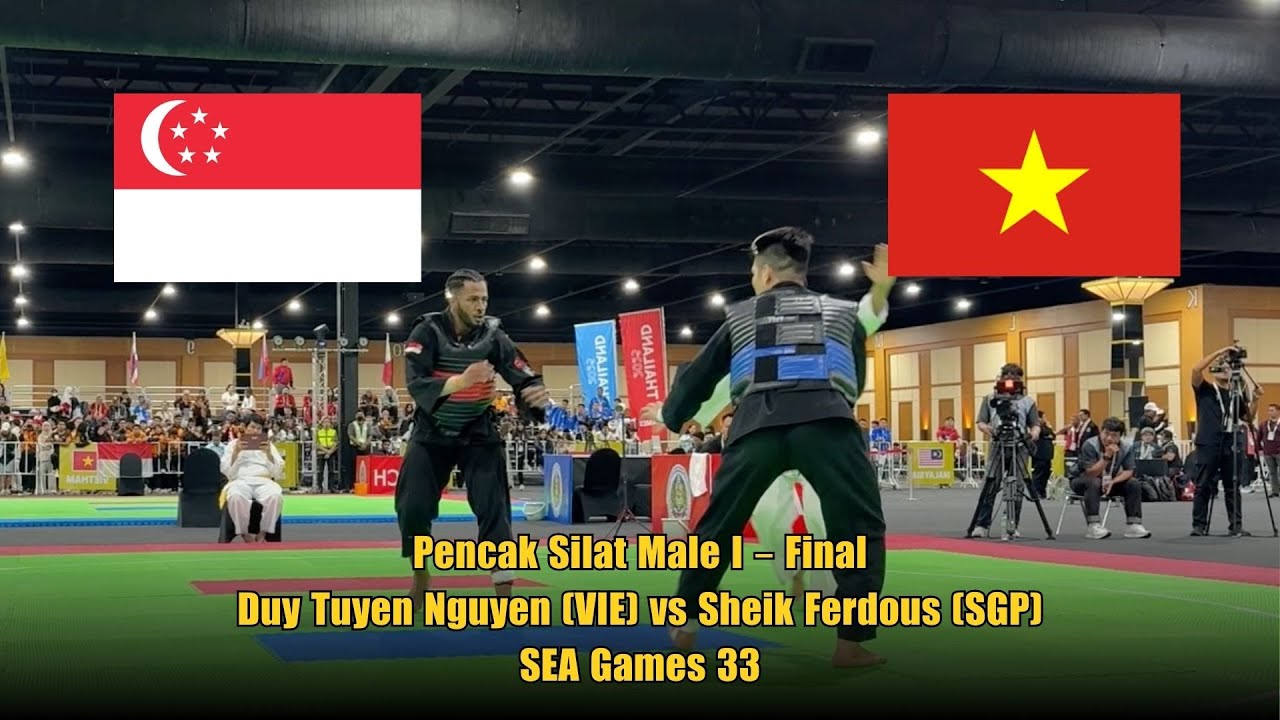 Pencak Silat Male I – Final: Duy Tuyen Nguyen (VIE) vs Sheik Ferdous (SGP) | SEA Games 33