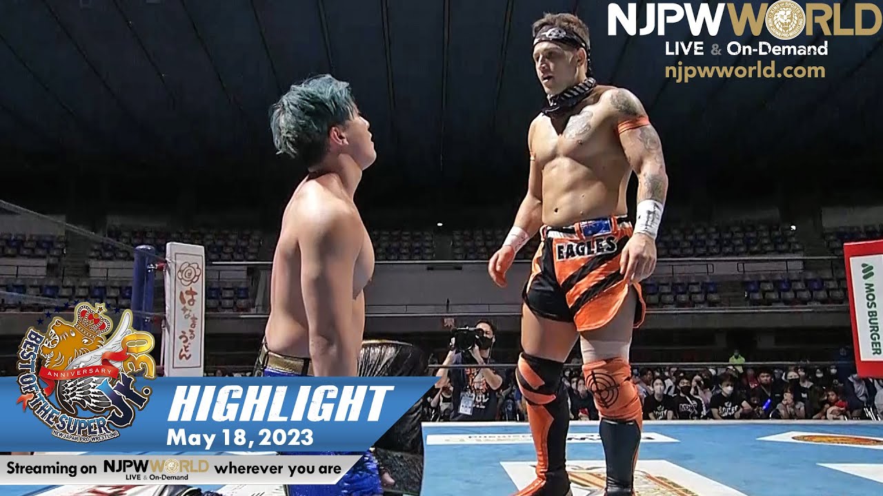BEST OF THE SUPER Jr.30 Day6 HIGHLIGHT|NJPW, 5/18/23 backdrop