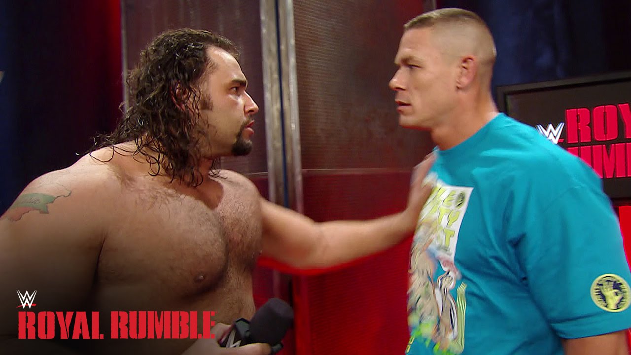 John Cena gets into an altercation with Rusev - WWE Network Exclusive