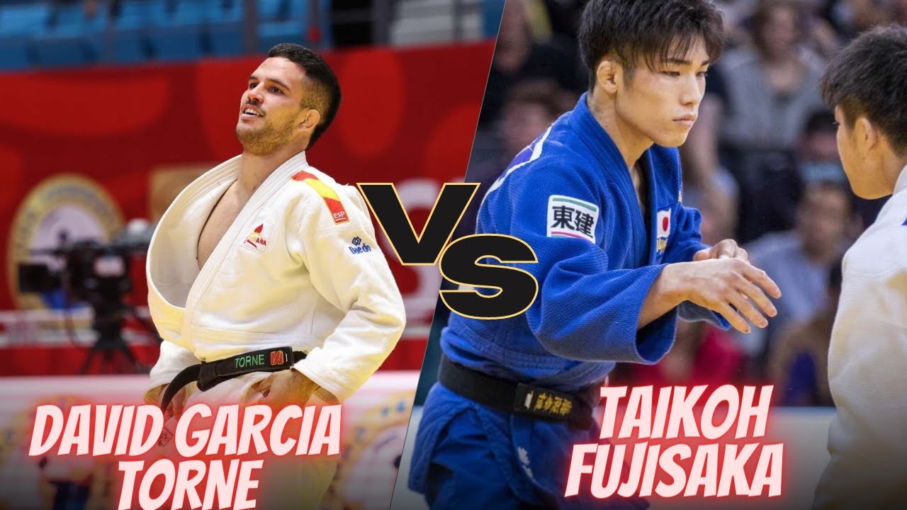 David Garcia Torne vs Taikoh Fujisaka - Ulaanbaatar Grand Slam 2023 柔道