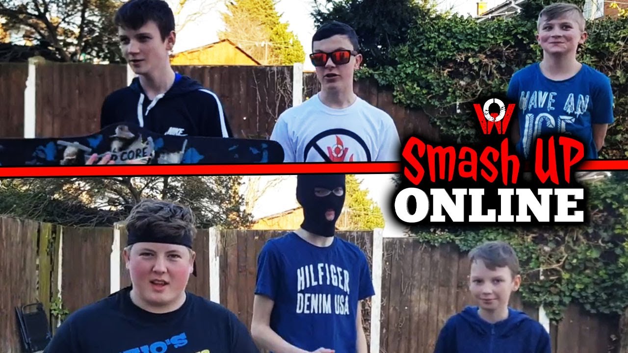 6-Man Elimination Tag Team Match!: Smash UP ONLINE 105 backdrop