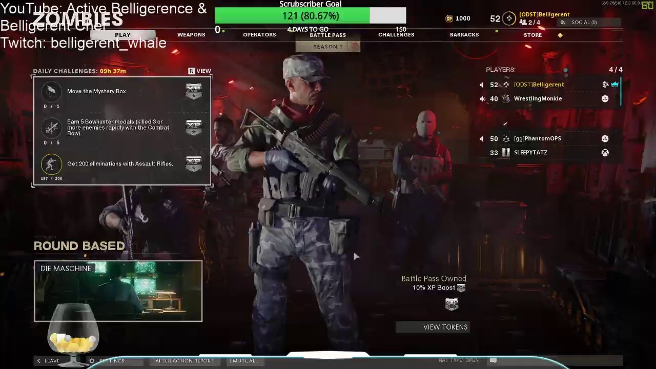 zombies with the bois background
