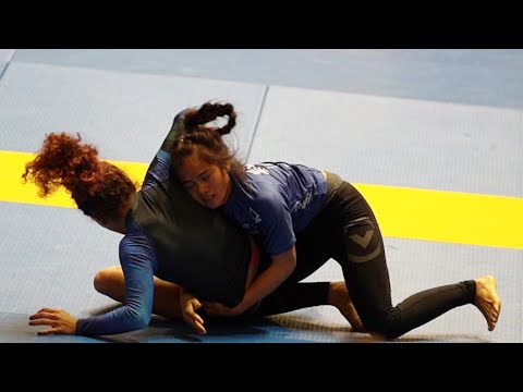 Womens NoGi Grappling 2019 California Open C04 Rear Naked Choke Submission