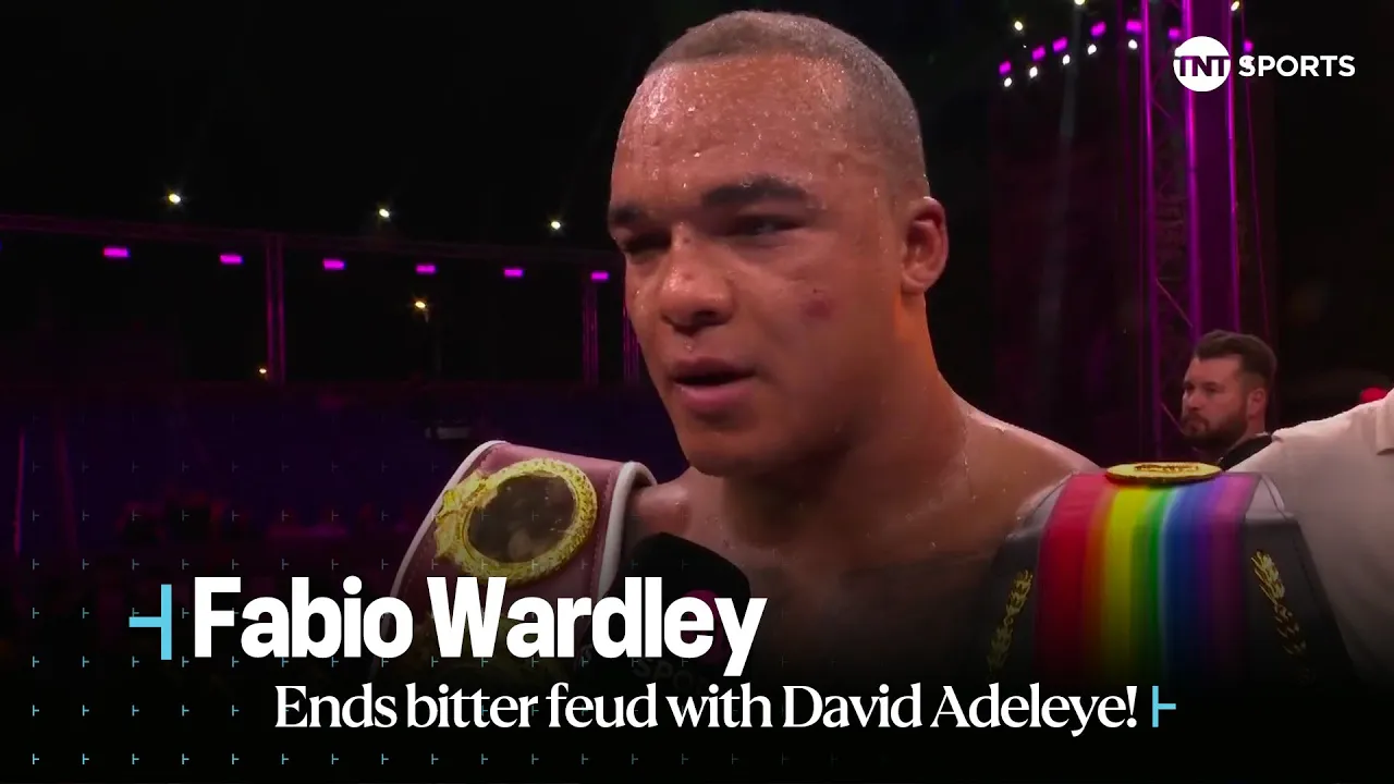 ЁЯСК BUSINESS SETTLED! | Fabio Wardley ENDS FEUD with David Adeleye with TKO win! #FuryNgannou ЁЯЗ╕ЁЯЗж background