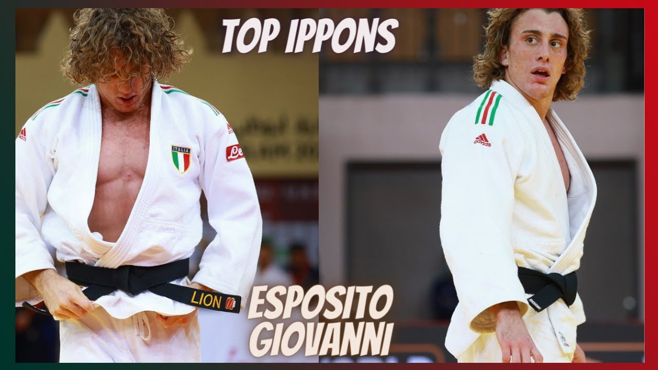 Esposito Giovanni (ITA) - The Warrior - Top Ippons & Highlights - 柔道 background