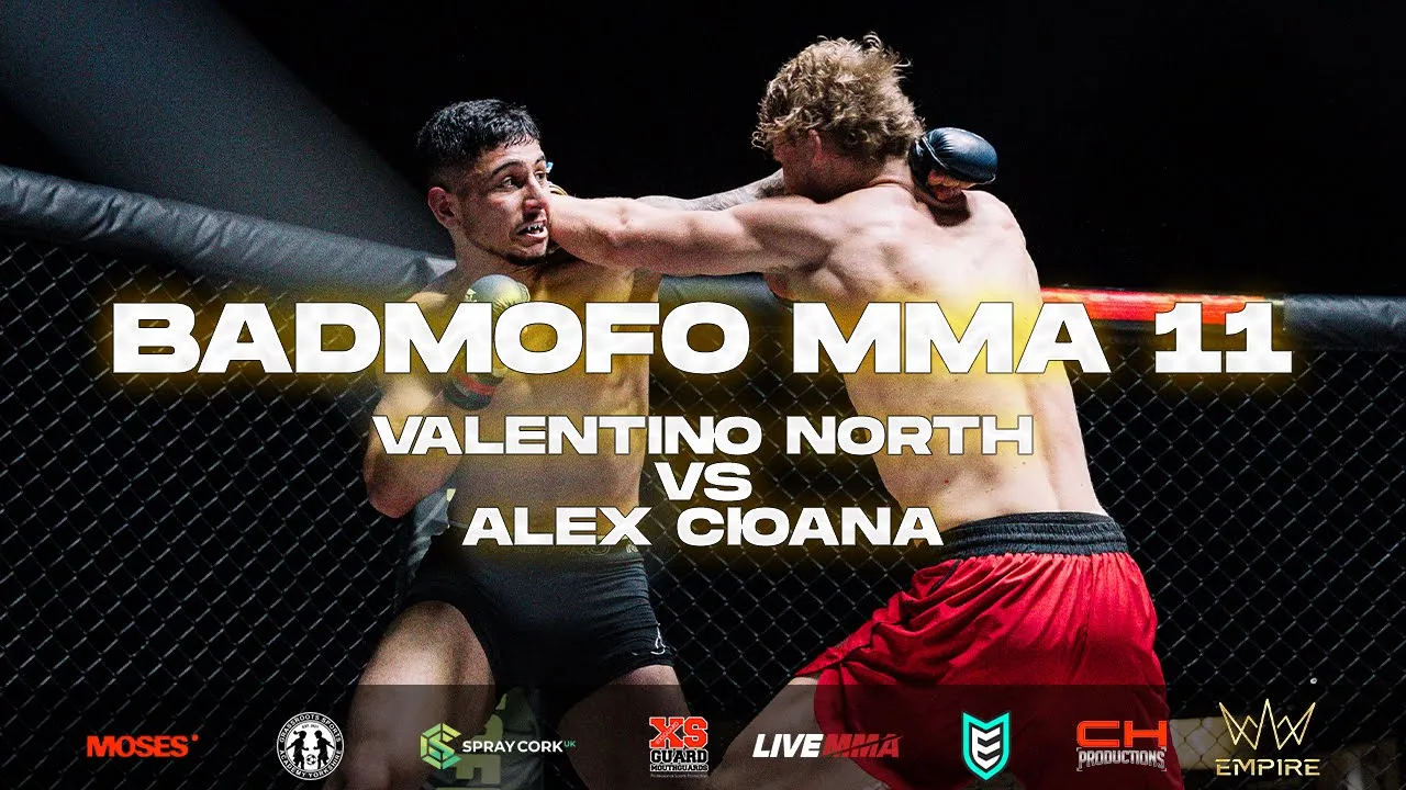 BMF 11 | Valentino North vs Alex Cioana | Amateur Middleweight MMA background