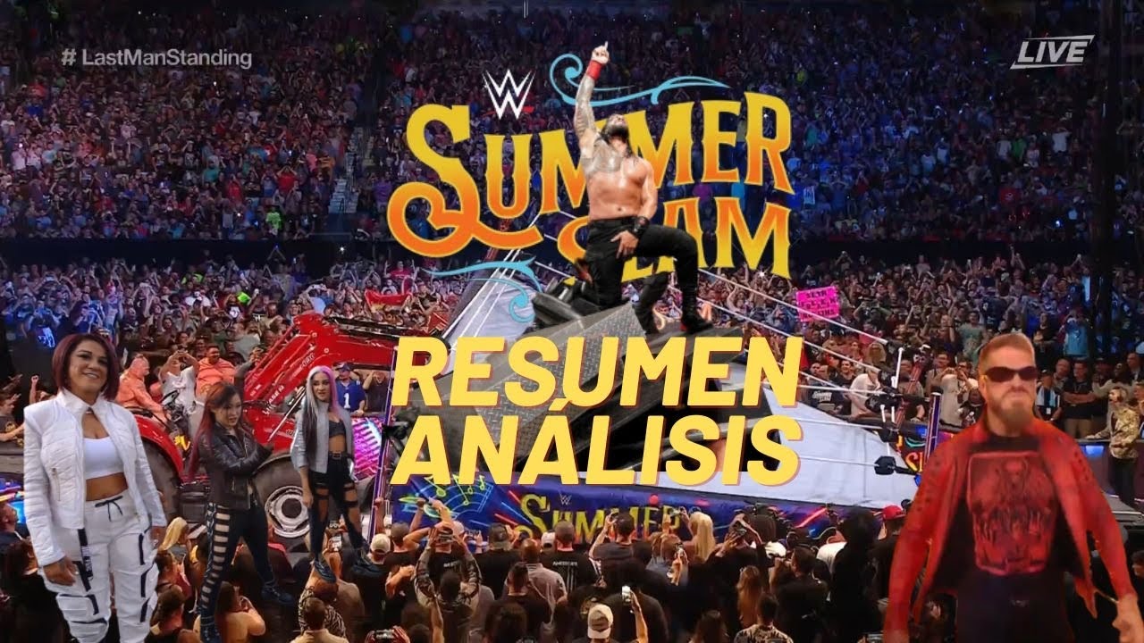 WWE SUMMERSLAM 2022 (30-07-22) RESUMEN Y ANÁLISIS background