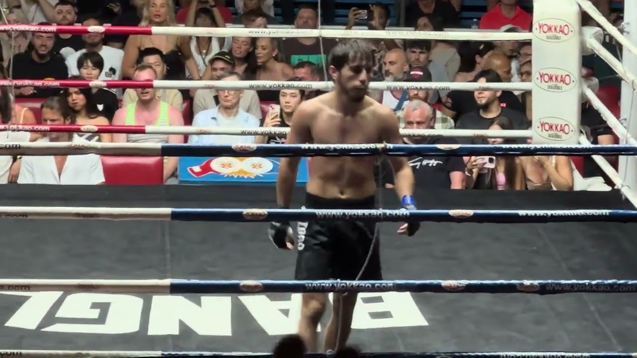 MMA ต่อยกันน็อคคาที่ Karimov Azizbek vs Muhammad kalilov | Bangla Boxing stadium backdrop