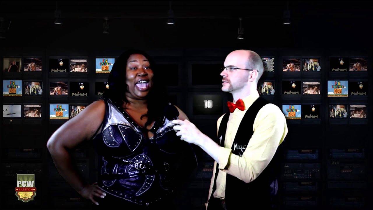 Awesome Kong invades Preston City Wrestling