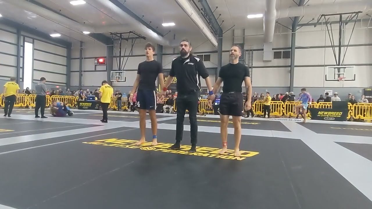 Timmy with the straight footlock background