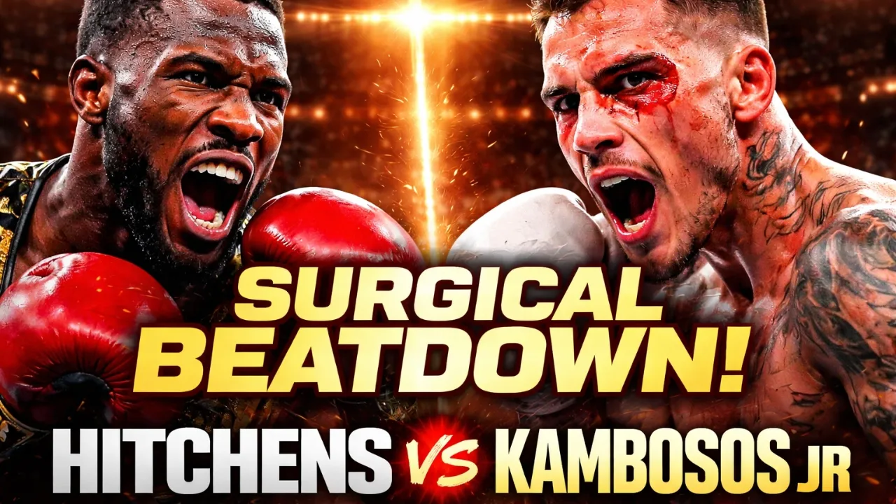 SURGICAL BEATDOWN! Richardson Hitchens vs George Kambosos Jr | IBF Super Lightweight Highlights