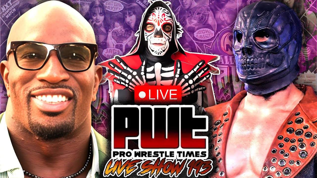 PWT Live Show #193 - NXT Halloween Havoc Watch Party, Andrade WWE Return, Titus O’Neil Feels Safe background