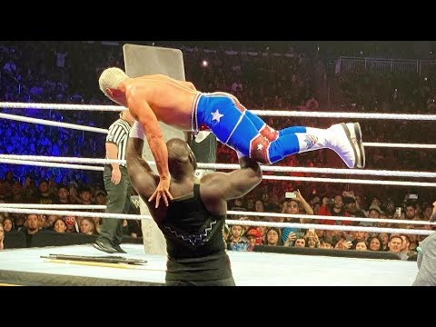 WWE Raw 25 September 2023 Cody Rhodes Vs Omos Full Match Highlights