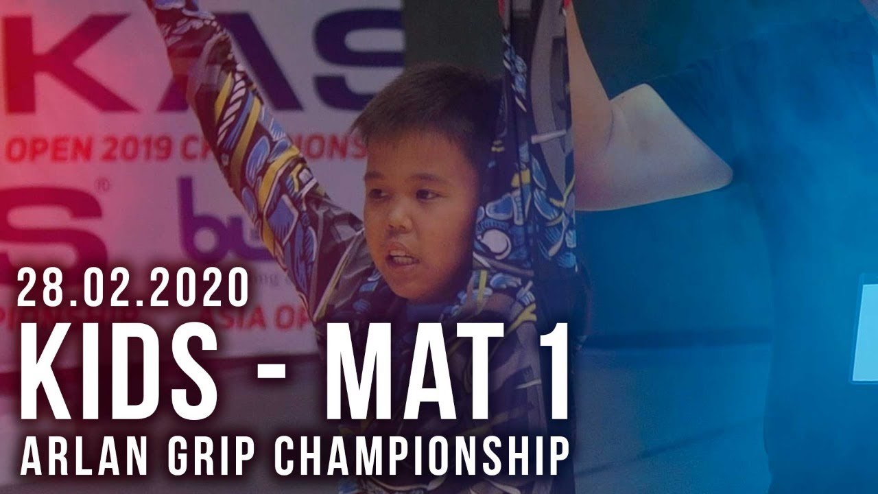 AIGA 2020 (Mat 1, Day 1 - KIDS) Arlan Grip Championship
