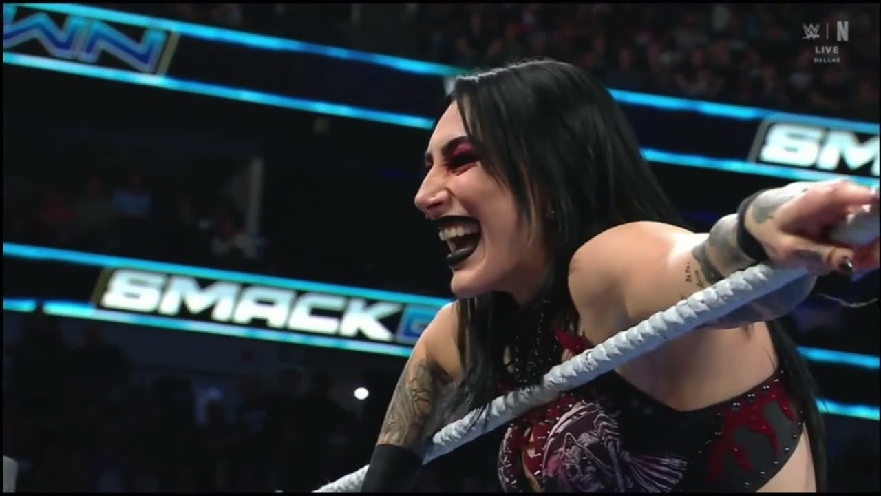 (1/2) Rhea Ripley & Iyo Sky vs Nia Jax & Lash Legend: Smackdown February 13 2026