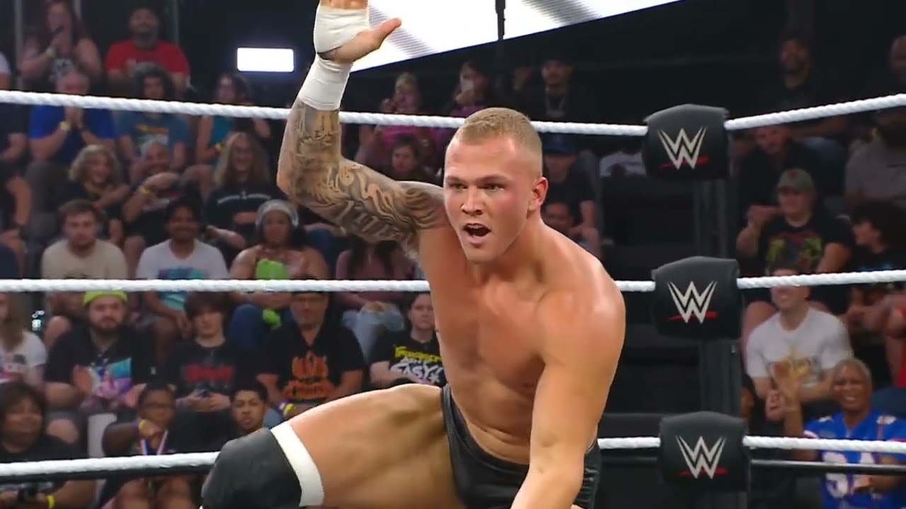 WWE NXT LEXIS KING VS MYLES BORNE 07/01/25 background