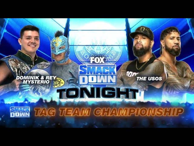 Rey & Dominik Mysterio vs The Usos II (Full Match Part 2/2) background