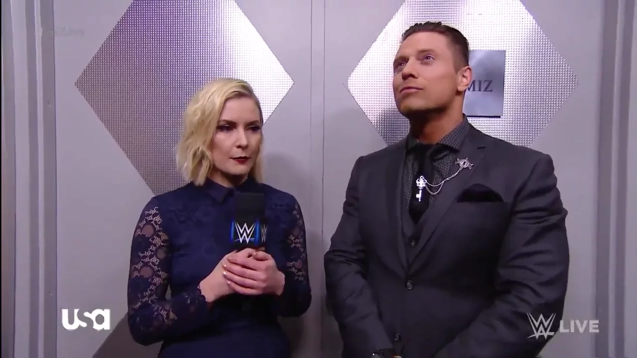 WWE SmackDown Live 2016.12.27 The Miz & Renee Young Segment