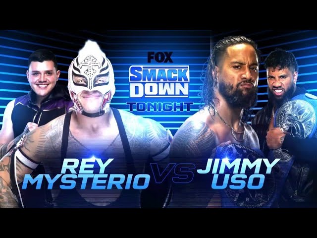 Rey Mysterio vs Jimmy Uso (Full Match)