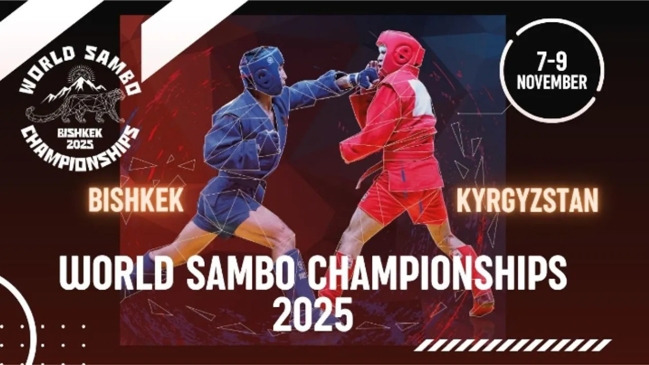 The World’s Strongest Come to Bishkek | 2025 World SAMBO Championships backdrop