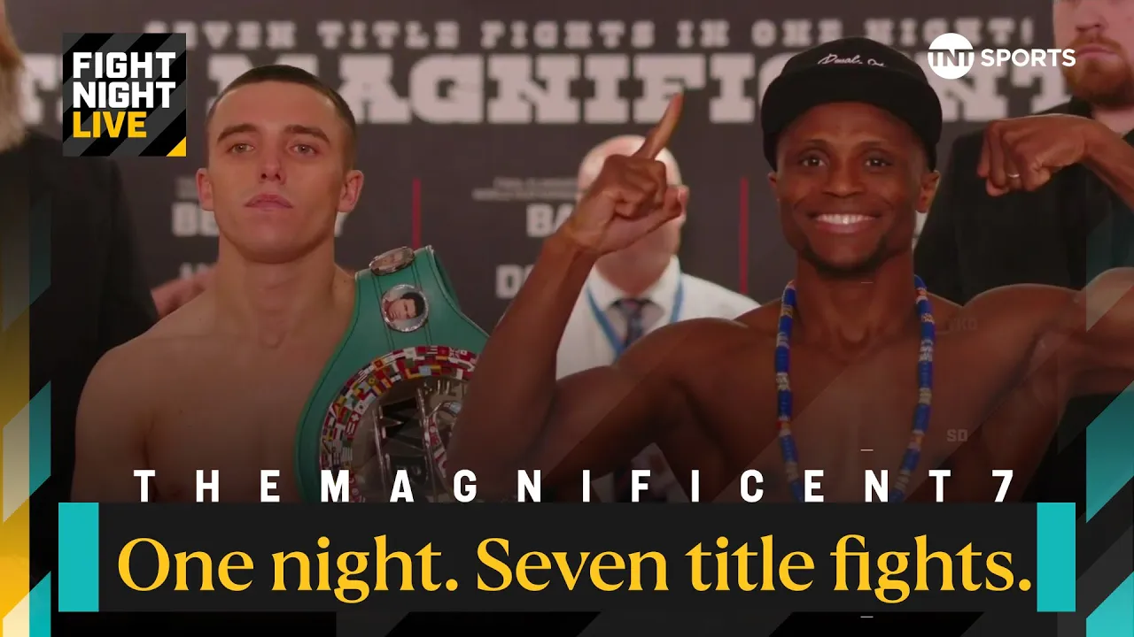 "FA CUP FINAL OF BRITISH BOXING" π₯ | Title fight BONANZA set for Manchester π₯π£ #TheMagnificent7 π₯