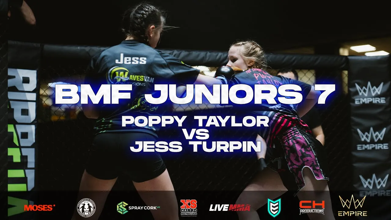 BMF Juniors 7 | Poppy Taylor vs Jess Turpin | Junior MMA