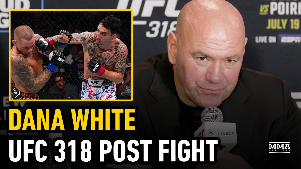 Dana White Reacts To Dustin Poirier’s Retirement, Shoots Down Jon Jones At UFC White House