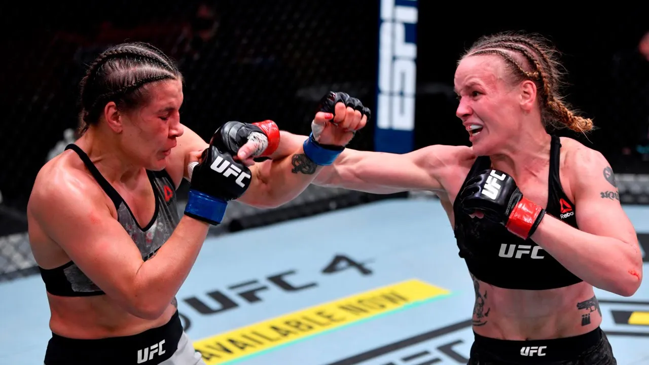 UFC 255: Valentina Shevchenko versus Jennifer Maia Full Fight Video Breakdown with Paulie G background