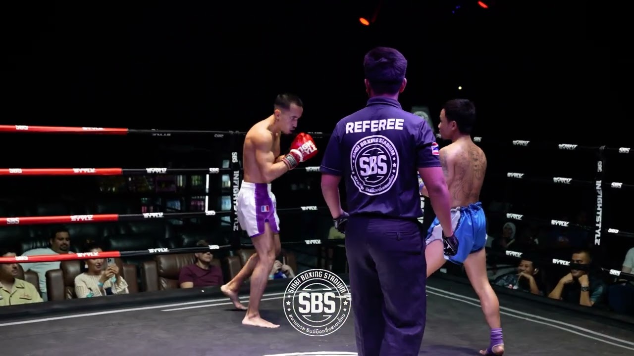 🥊 Fight 1 – Anthony Sinbi Muay Thai 🇫🇷 vs Med Ngang S.Plumchit 🇹🇭