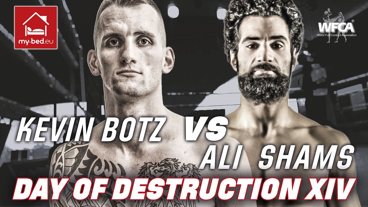 Karate vs Muay Thai Title Eliminator at Day of Destruction 14 - Kevin Botz vs Ali Shams backdrop
