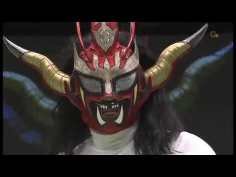 NOAH - Jushin Liger & Tiger Mask IV vs Genba Hirayanagi & Maybach SUWA Jr. background