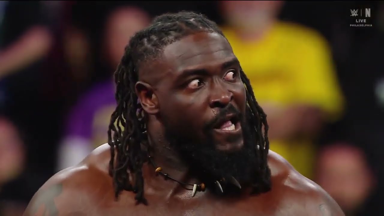 Oba Femi vs War Raiders _ Handicap match _ WWE RAW 2 FEBRUARY 2026