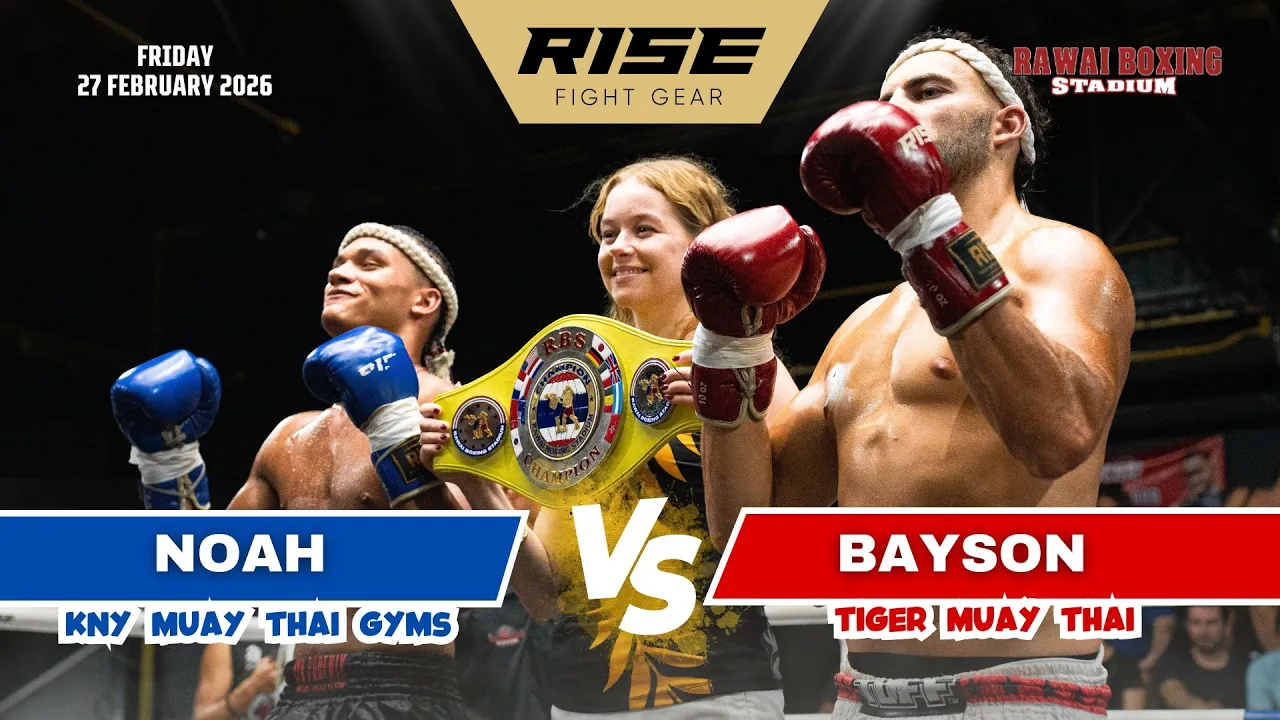 🇺🇸 USA vs Sweden 🇸🇪 | BAYSON (Tiger Muay Thai) vs NOAH (KNY Muay Thai Gyms)