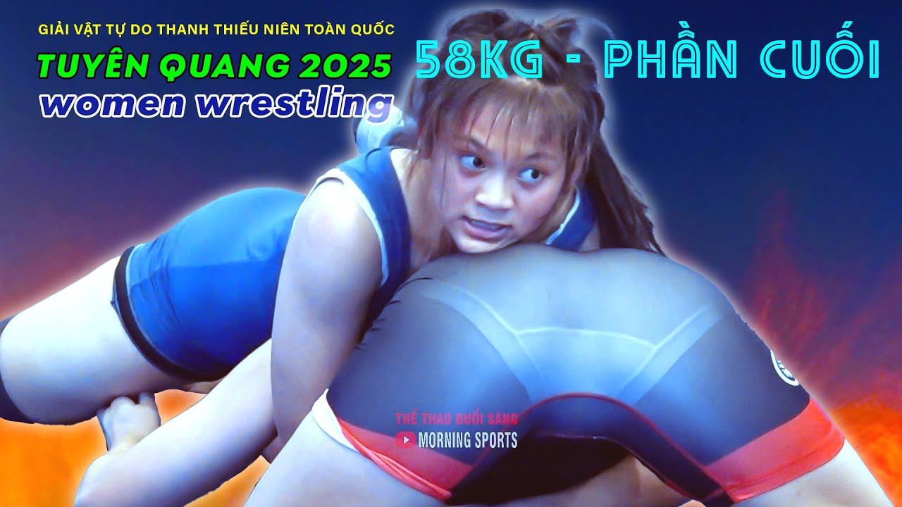 Vật Nữ: Đại Chiến Tuyên Quang - Hạng 58 kg Phần Cuối.The Techniques of Vietnamese Women's Wrestling background